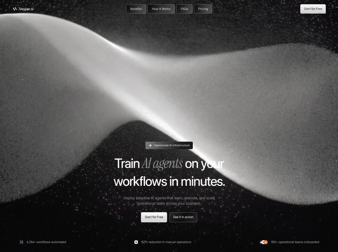 Website-Vorschau: Agent Wave